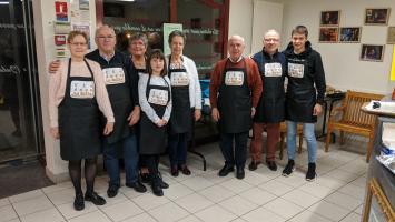 Toute l'équipe est sur le pont...