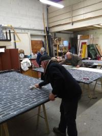 Pour la séance papier peint !