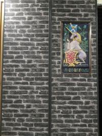 Licorne taillée dans la masse.