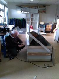 Allez... Tu peux sortir là.