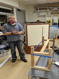 Un banc pour l'église...