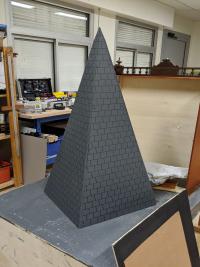 Les ardoises sont bien alignées.